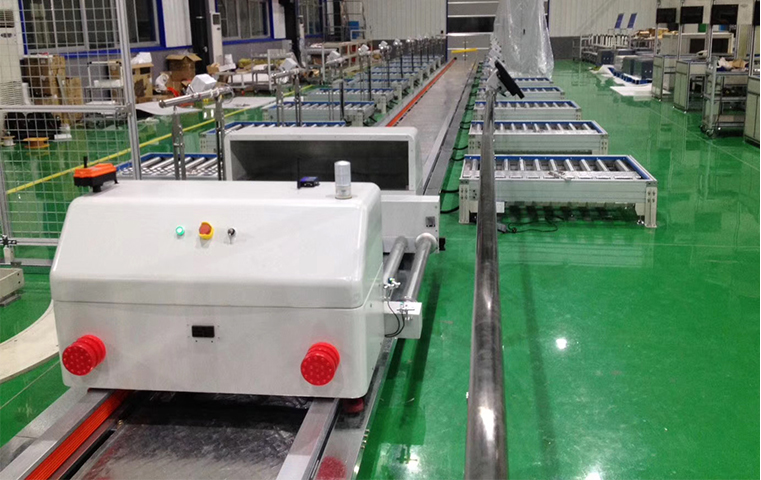 rgv有軌穿梭小車在轉(zhuǎn)運托盤物料中的優(yōu)勢