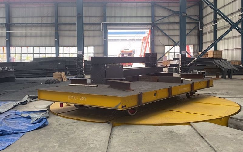 工業(yè)過跨轉運場景中，有軌道平板車優(yōu)勢明顯