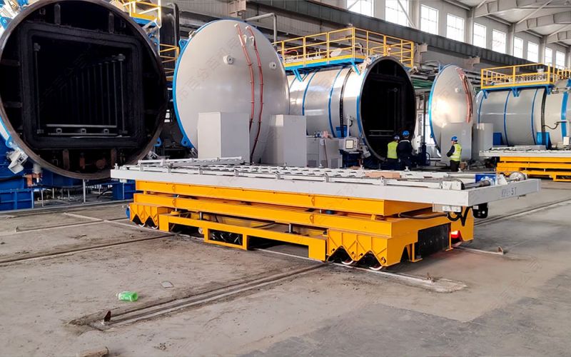 真空爐送料利器：軌道電動(dòng)平臺(tái)車的精密設(shè)計(jì)與硬核配置